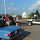 A Triumph and a broken Moke